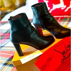 Authentic Christian Louboutin Ankle Boots 👠👠👠🎁🎁🎁
